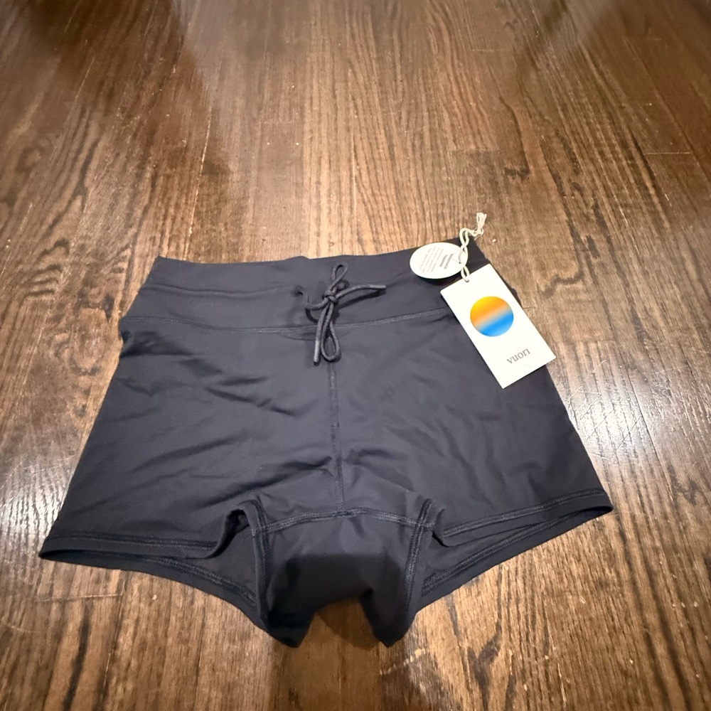 Vuori Black swim shorts NWT